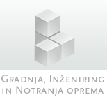 Gradnja, ineniring in notranja oprema